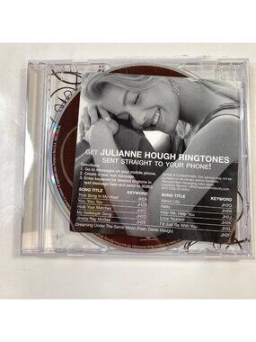 Julianne Hough Self-Titled Country Album 2008 CD 11 Tracks Including Derek Hough